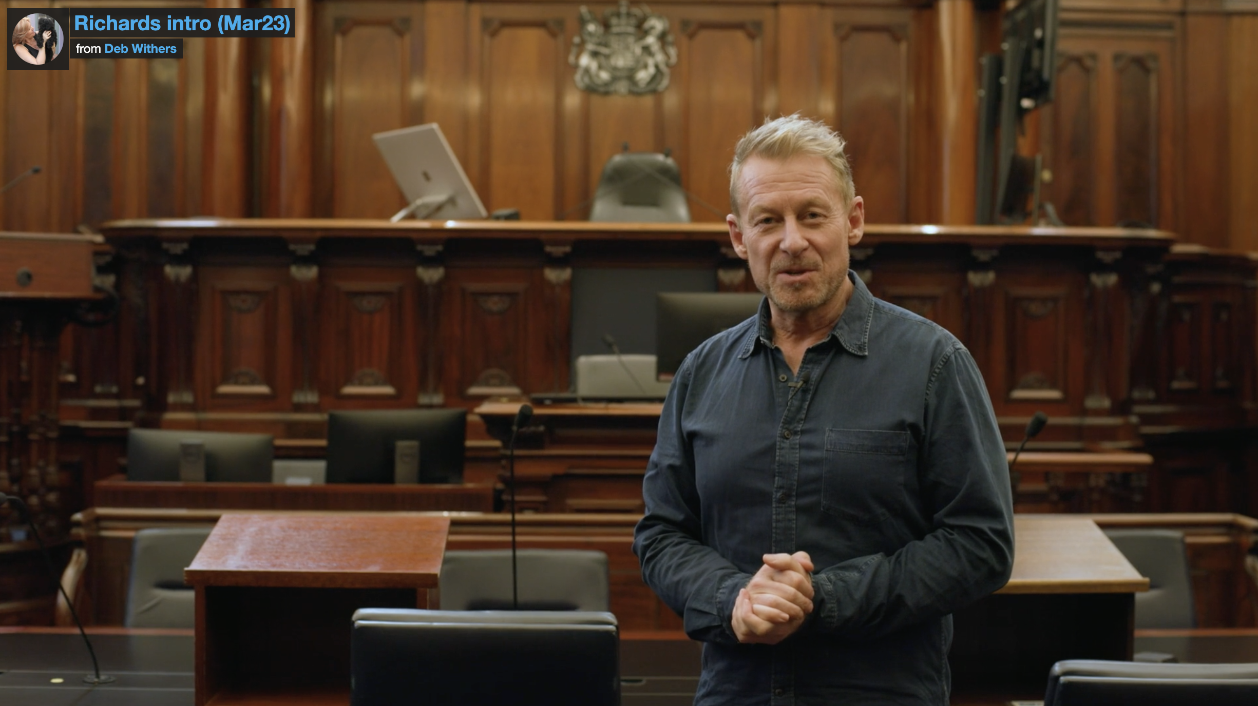 An introduction from Richard Roxburgh
